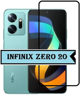 Caseline Edge To Edge Tempered Glass for infinix Zero 20 ,Infinix Zero 20(Pack of 1)