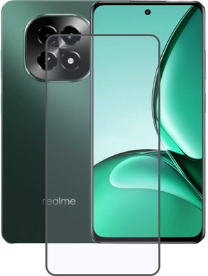 VISHRN Edge To Edge Tempered Glass for realme C63 5G(Pack of 1)
