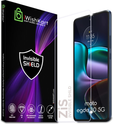 iWishKart Edge To Edge Tempered Glass for MOTOROLA Edge 30, MOTOROLA Moto Edge 30 5G Gorilla Glass(Pack of 1)
