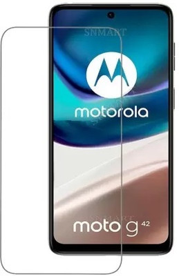 O2MG Edge To Edge Tempered Glass for MOTOROLA g42, MOTO g42(Pack of 1)