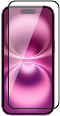 GORILLA Extra Strong Premium Edge To Edge Tempered Glass for Apple iPhone 16 Plus(Pack of 1)