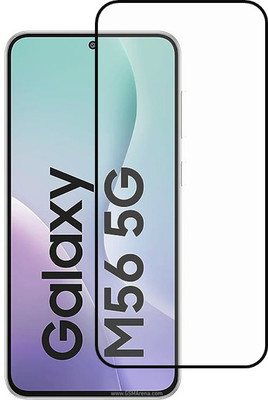 NEXZONE Edge To Edge Tempered Glass for SAMSUNG Galaxy M56 5G(Pack of 1)