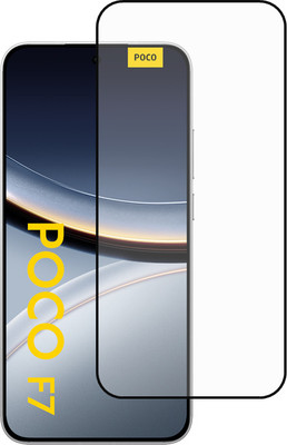 NEXZONE Edge To Edge Tempered Glass for POCO F7 5G(Pack of 1)