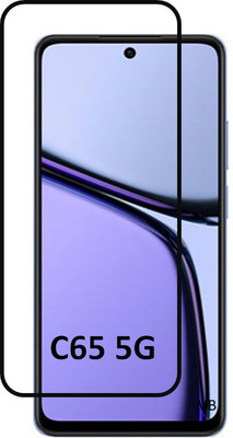 NEXZONE Edge To Edge Tempered Glass for realme C65 5G(Pack of 1)