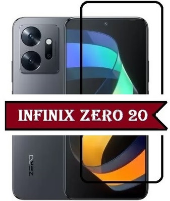 Caseline Edge To Edge Tempered Glass for infinix Zero 20 ,Infinix Zero 20(Pack of 1)