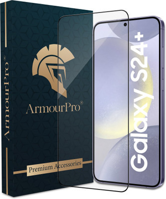 ArmourPro Edge To Edge Tempered Glass for Samsung Galaxy S24 Plus 5G, Samsung S24 Plus 5G, S24 Plus 5G(Pack of 1)