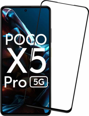 Ten To 11 Edge To Edge Tempered Glass for Poco X5 Pro 5G(Pack of 1)