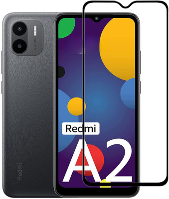 EITANSHA CREATION Edge To Edge Tempered Glass for Redmi A2, Redmi A2 Plus(Pack of 1)