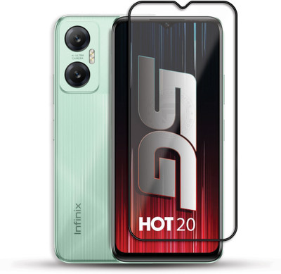PROACCS Edge To Edge Tempered Glass for INFINIX HOT 20(Pack of 1)