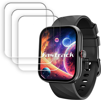 ARBAN Edge To Edge Tempered Glass for Fastrack Limitless FS2 1.91 inch SMARTWATCH SCREEN GUARD(Pack of 3)