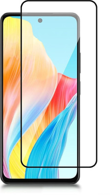 SRT Edge To Edge Tempered Glass for Oppo A58 4G(Pack of 1)