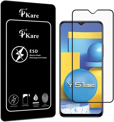 iKare Edge To Edge Tempered Glass for VIVO Y51(Pack of 1)