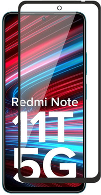littro Edge To Edge Tempered Glass for Redmi Note 11T 5G, Poco M4 Pro 5G(Pack of 1)