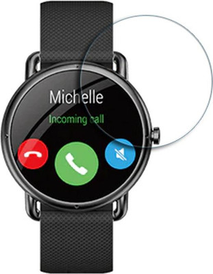 ARBAN Edge To Edge Tempered Glass for NoiseFit Buzz 1.32 inch SMARTWATCH SCREEN GUARD(Pack of 1)
