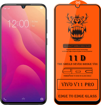 Forego Edge To Edge Tempered Glass for Vivo V11 Pro(Pack of 1)