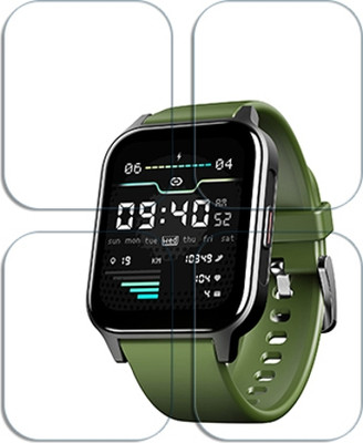 SOMTONE Edge To Edge Tempered Glass for boAt Xtend Call Plus Smart Watch with 1.91 inch SCREEN GUARD(Pack of 4)