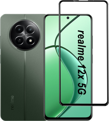 Gorilla Cases Edge To Edge Tempered Glass for realme 12x 5G(Pack of 1)