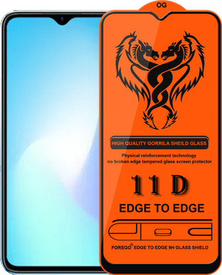 Forego Edge To Edge Tempered Glass for Infinix HOT 11 Play(Pack of 1)