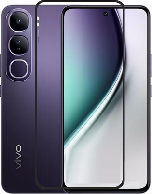 Bodoma Edge To Edge Tempered Glass for Vivo Y19s 5G(Pack of 1)