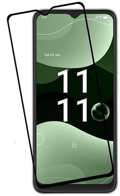 FwellT Edge To Edge Tempered Glass for Lava Yuva/Lava Yuva 2//Lava Yuva 2 Pro/Lava Blaze 1X 5G(Pack of 1)