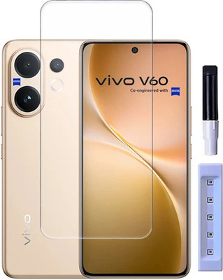 NEXZONE Edge To Edge Tempered Glass for vivo V60 5G, vivo T4 Pro 5G(Pack of 1)