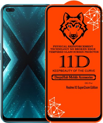 DeepzHub Edge To Edge Tempered Glass for Realme X3 SuperZoom(Pack of 1)