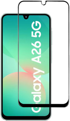 INFINITYWORLD Edge To Edge Tempered Glass for Samsung Galaxy A26 5G(Pack of 1)