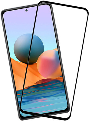 NaturalBuy Edge To Edge Tempered Glass for Redmi Note 10T-| 9H Hardness | High Clarity | (with Easy Installation Kit)(Pack of 1)