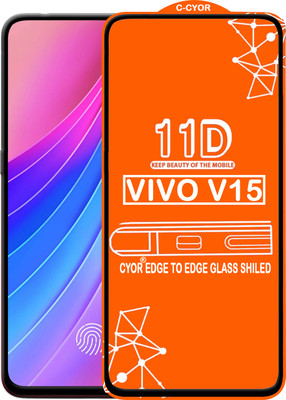 CYOR Edge To Edge Tempered Glass for VIVO V15(Pack of 1)