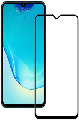Q Box Edge To Edge Tempered Glass for Vivo v25(Pack of 1)