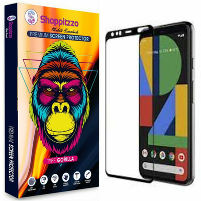 Shoppitzzo Edge To Edge Tempered Glass for Google Pixel 4 (5.7 inch)(Pack of 1)