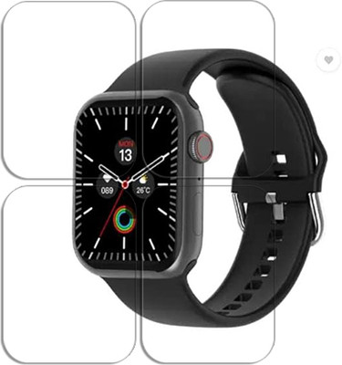 SOMTONE Edge To Edge Tempered Glass for Gizmore GizFit PLASMA 1.9 Inch SMARTWATCH SCREEN GUARD(Pack of 4)