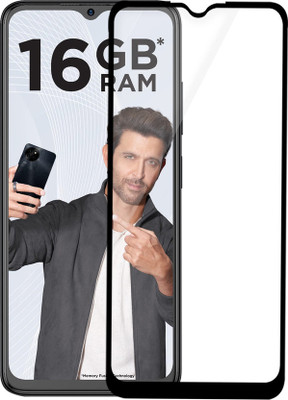 SRT Edge To Edge Tempered Glass for Itel S23(Pack of 1)