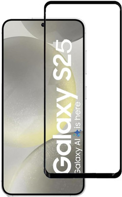 BRENZZ Edge To Edge Tempered Glass for SAMSUNG Galaxy S25 5G(Pack of 1)