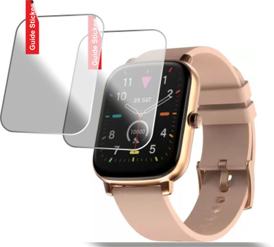 JSGROWITTECH Edge To Edge Tempered Glass for Noise Icon Buzz bt calling smart watch(Pack of 2)