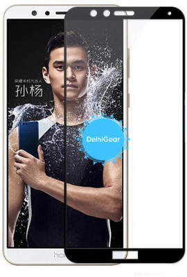 Obstinate Edge To Edge Tempered Glass for Honor 7X, 11D Glass(Pack of 1)