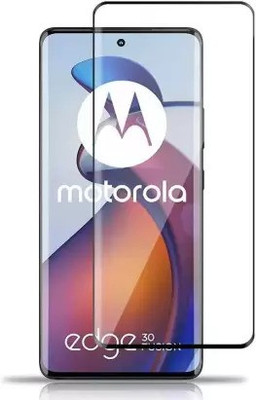 VISHZONE Edge To Edge Tempered Glass for MOTOROLA Edge 30 Fusion, MOTO Edge 30 Fusion(Pack of 1)