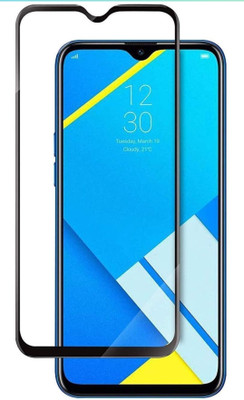 CVWOAKS Tempered Glass Guard for Realme C2(Pack of 1)