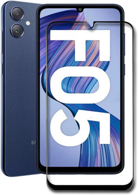 INFINITYWORLD Edge To Edge Tempered Glass for Samsung Galaxy F05(Pack of 1)