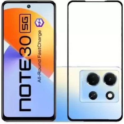 VISHZONE Edge To Edge Tempered Glass for Infinix Note 30 5G(Pack of 1)