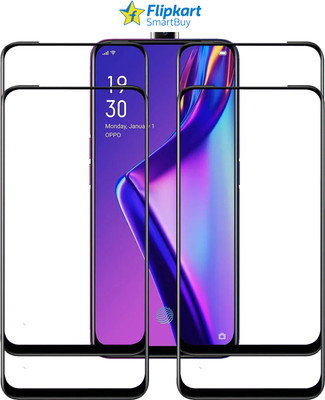 Flipkart SmartBuy Edge To Edge Tempered Glass for OPPO K3(Pack of 4)
