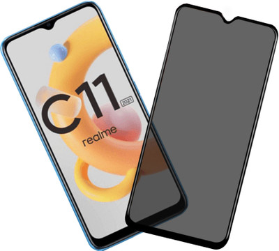 HUPSHY Edge To Edge Tempered Glass for REALME C11 2021(Pack of 1)