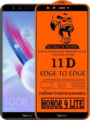 CYOR Edge To Edge Tempered Glass for Honor 9 Lite(Pack of 1)