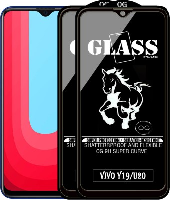 Rofix star Edge To Edge Tempered Glass for VIVO Y19(Pack of 2)