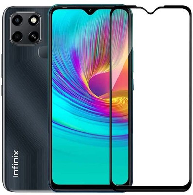 GORILLA Extra Strong Premium Edge To Edge Tempered Glass for Infinix Smart 6(Pack of 1)