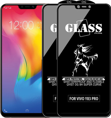 Qyist Edge To Edge Tempered Glass for VIVO Y83 PRO(Pack of 2)