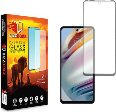 BizzBoxx Edge To Edge Tempered Glass for MOTOROLA G60, MOTO G60(Pack of 1)