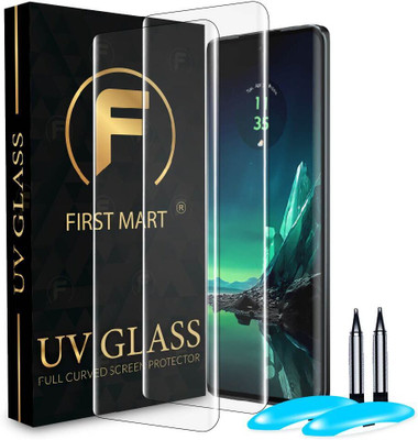 FIRST MART Edge To Edge Tempered Glass for Motorola Edge 40 Neo 5G, Motorola Edge 40 Neo, Moto Edge 40 Neo 5G, Moto Edge 40 Neo, Edge 40 Neo 5G(Pack of 2)