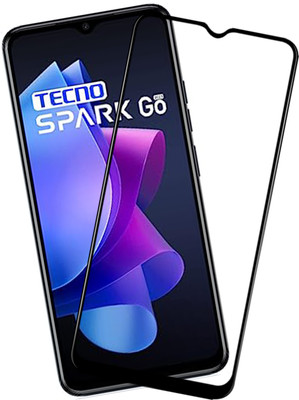 VAlight Edge To Edge Tempered Glass for Tecno Spark Go 2023(Pack of 1)