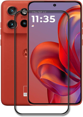 LIKEDESIGN Edge To Edge Tempered Glass for MOTOROLA Edge 50 Neo, MOTO Edge 50 Neo(Pack of 1)